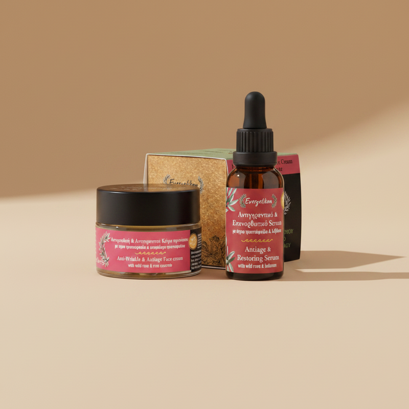Anti-age crème + Restoring serum